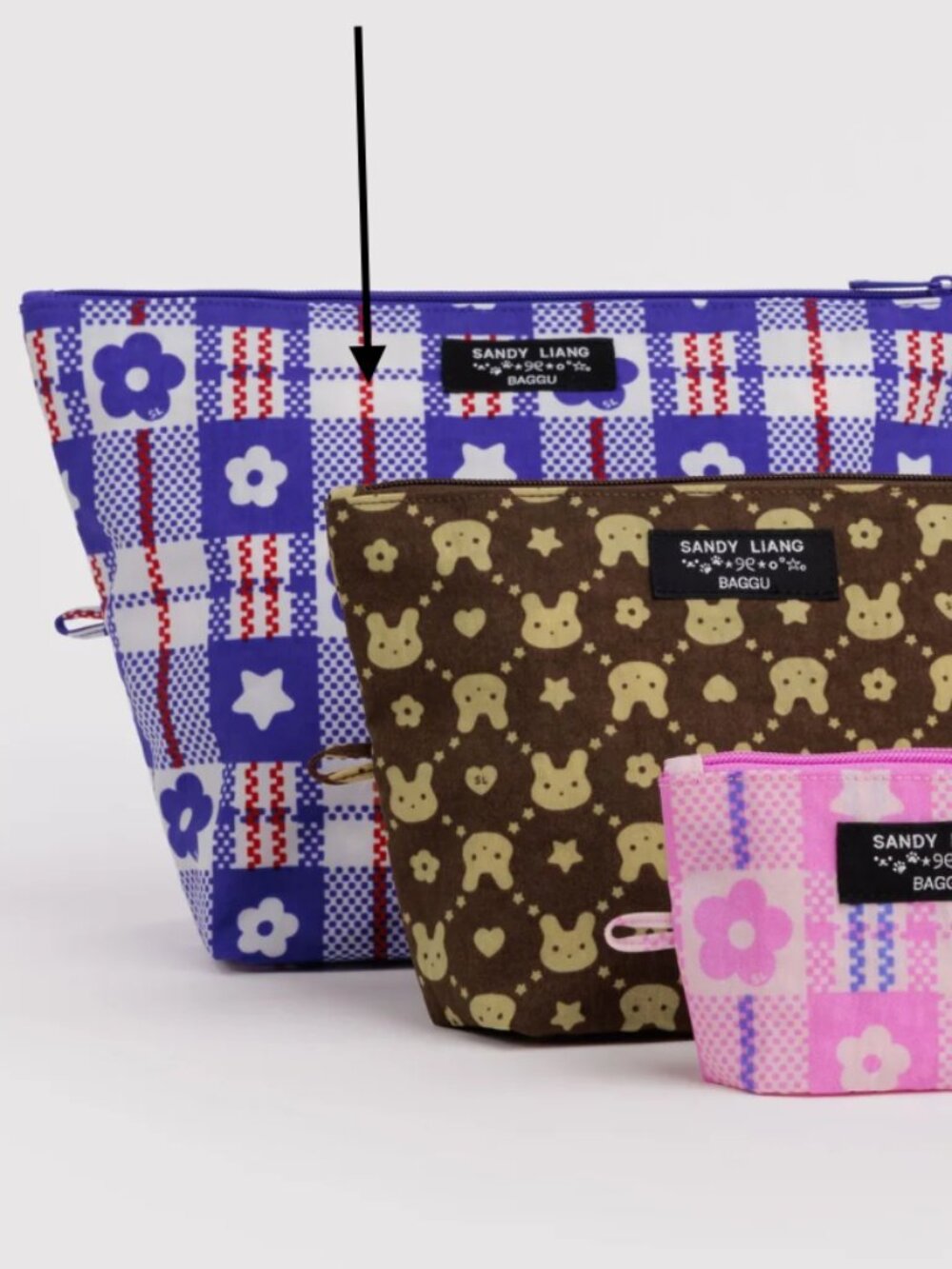 New Baggu Sandy Liang Large Pouch